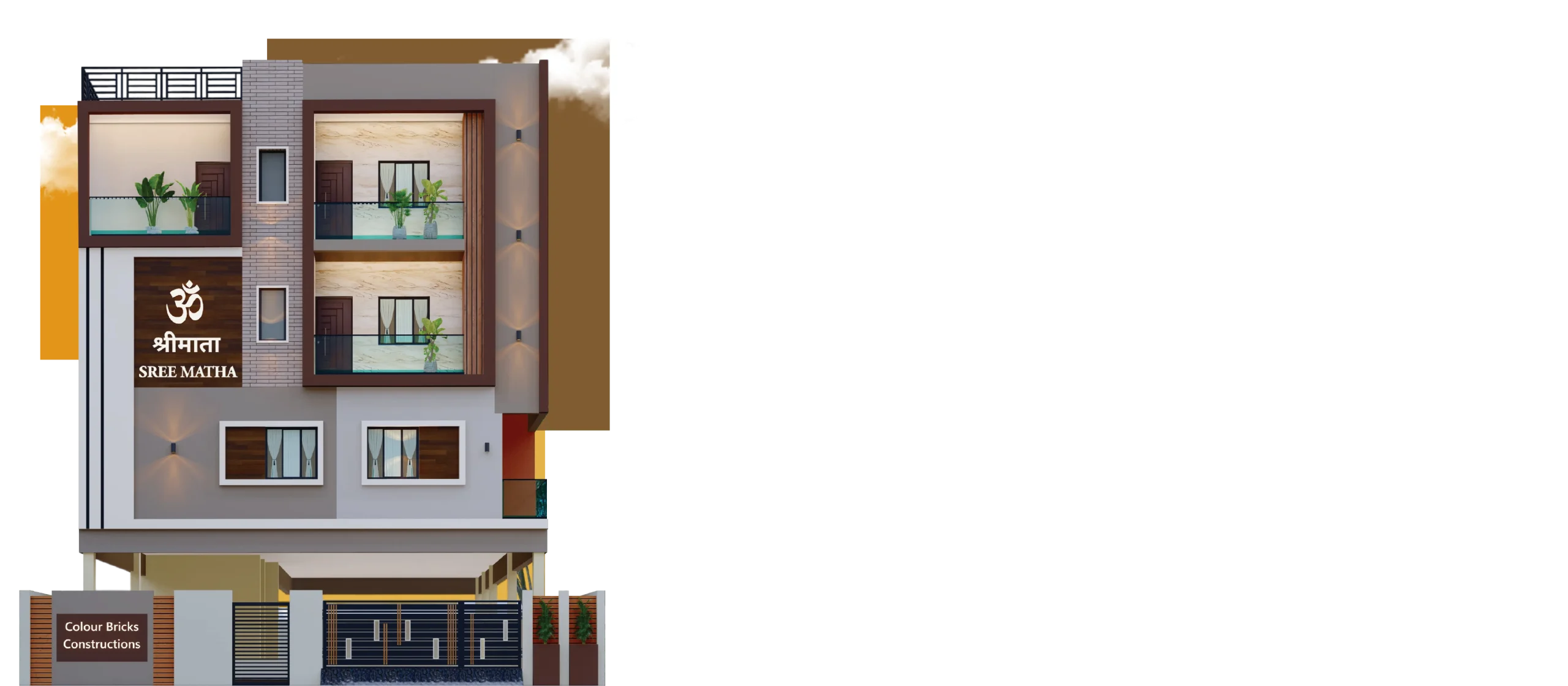 Modern Residence – Colour Bricks Construction